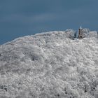 0528T Luhdener Klippenturm Winter Schnee