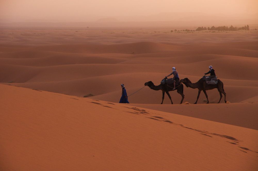 Der Ritt - Erg Chebbi von Linda Norden