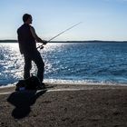 06.07.17 Angler an der Mühlenbake Swinemünde- Stawa Mlyny Swinoujscie groß