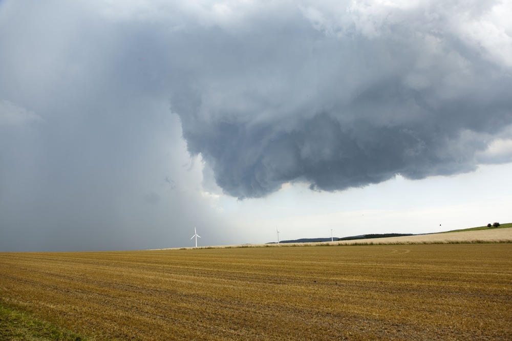 ***06.08.13 Wärmegewitter? Garantiert nicht! - Superzelle***