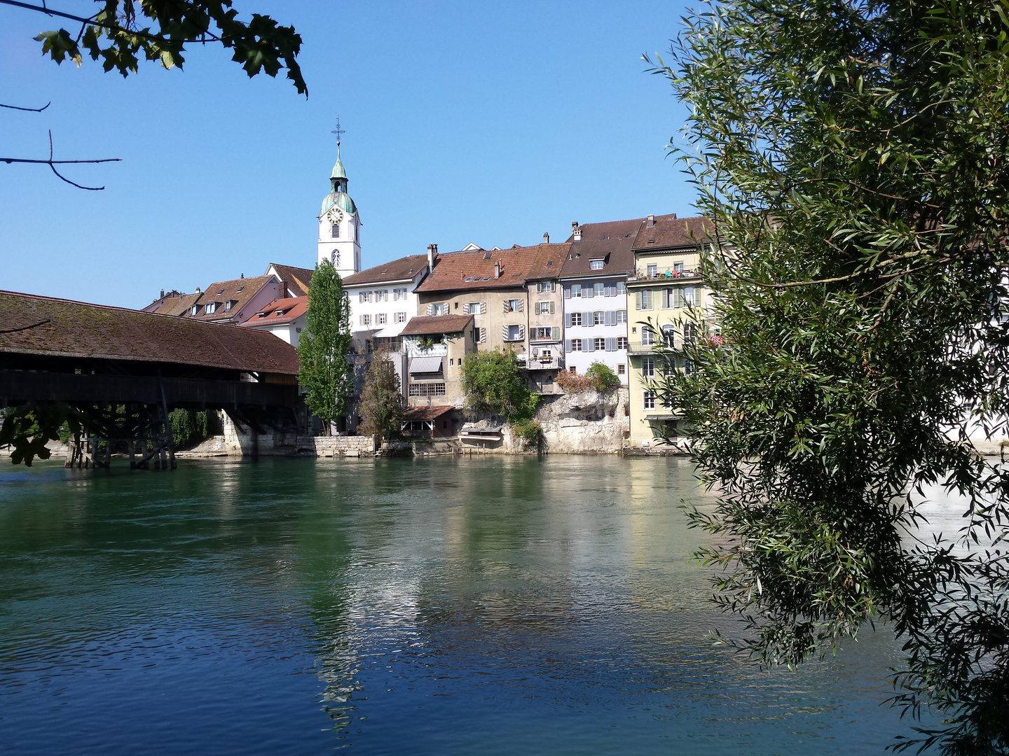 066   Olten - Altstadt mit Holzbrücke