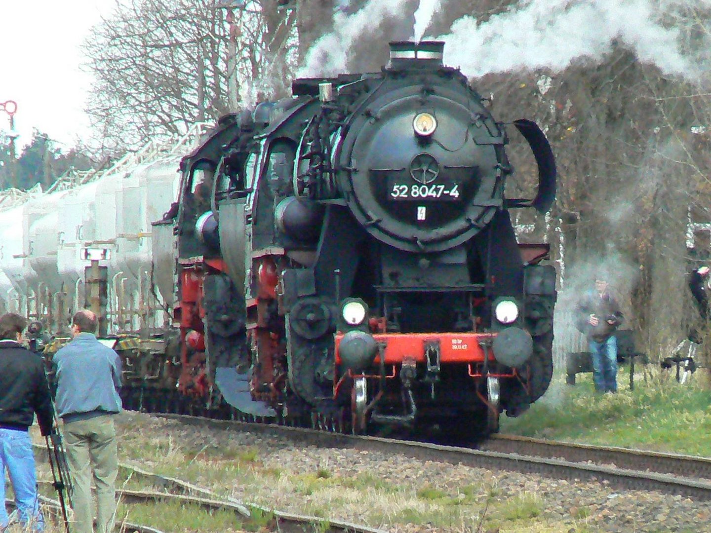 07.04.2007, 52 8047 als Vorspann und 52 8029 als Zuglok