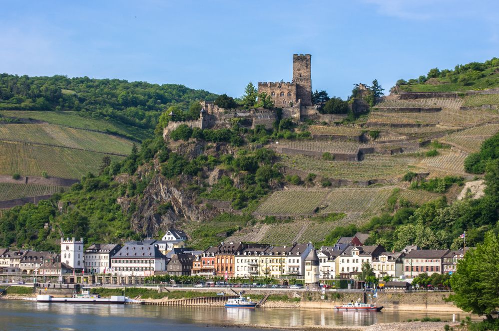 07.05.11 Kaub am Rhein Foto & Bild | architektur, deutschland, europe