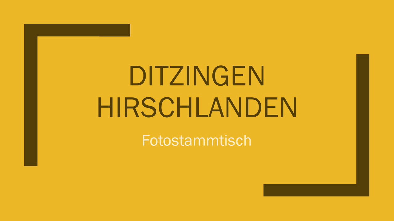 07.06.23 ## Ditzingen Hirschlanden Fotostammtisch ## Monatsthema "Stuttgart"