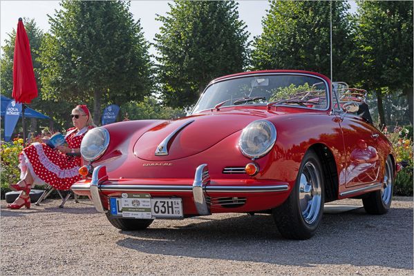 07.09.25 ## CCD-Schwetzingen, Porsche 356 Super 90 Cabriolet - Grüßle aus Zuffenhausen ##
