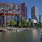 0739S+48S+51S Rotterdam Architektur am City-Hafen Panorama