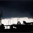 07510 - Heavy rain over the Yorktown, Charleston