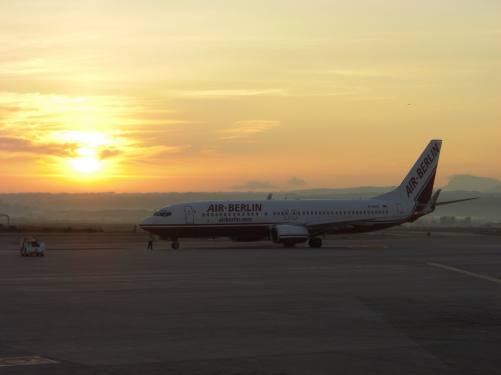 08°° Uhr - Palma Flughafen