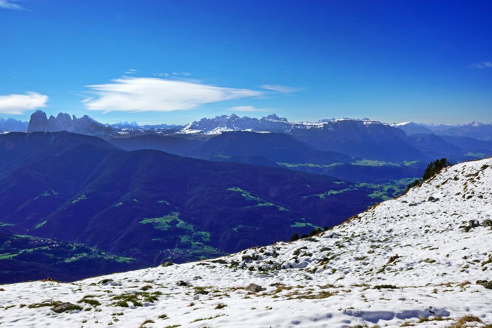 08.10.2020 Blick in die Dolomiten