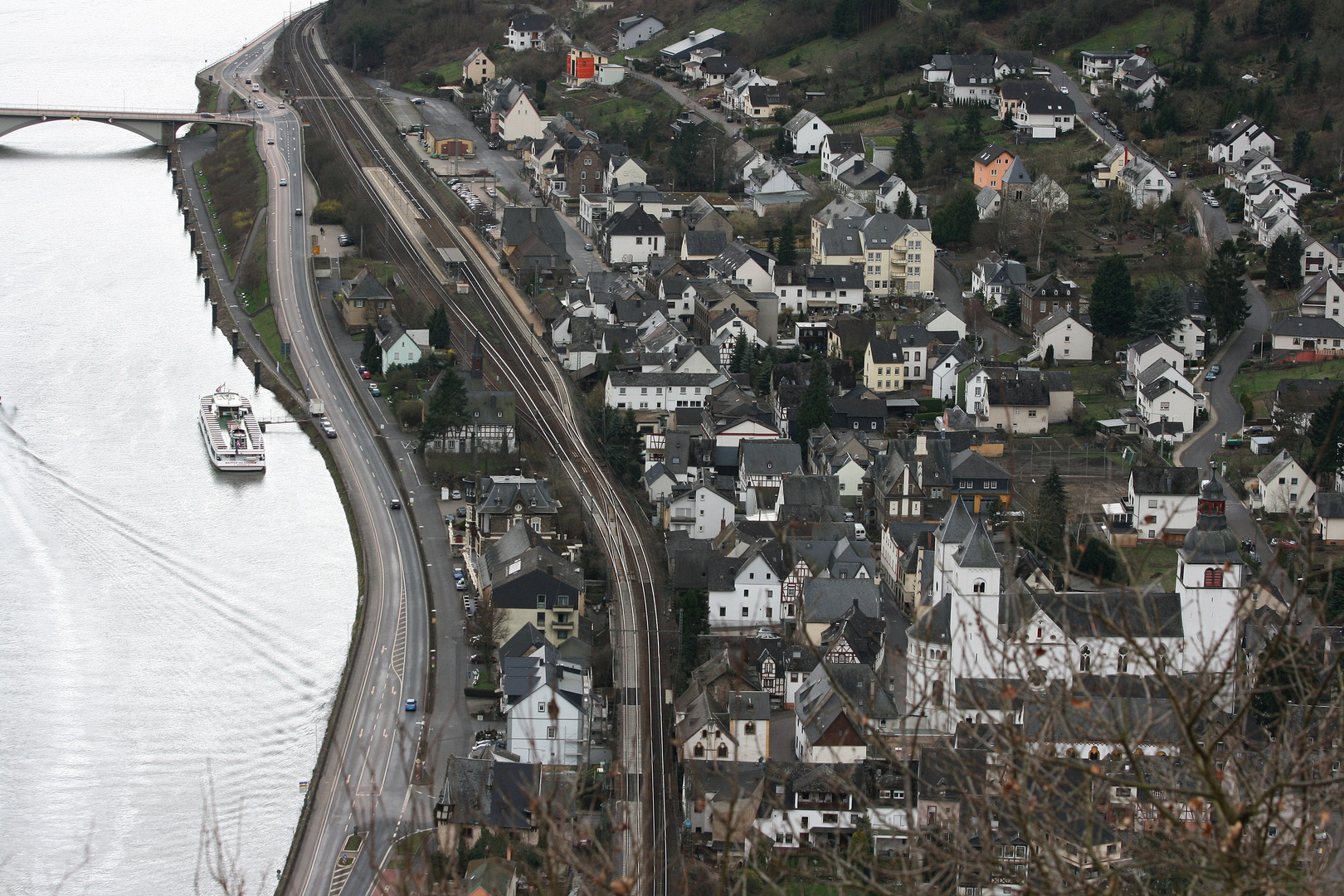 08386 Verkehrswege im Moseltal