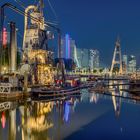 0852S-60S Hafen Nacht Rotterdam