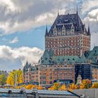 0887UZ Herbst am Château Frontenac Québec Canada