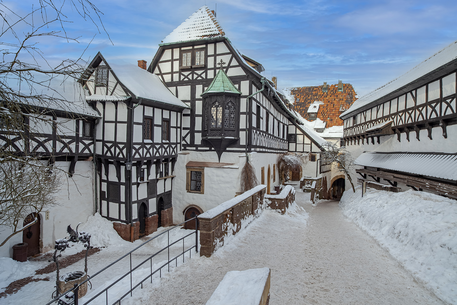 0899F Wartburg Winter mit Schnee