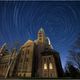 Startrail mit dem Speyrer Dom