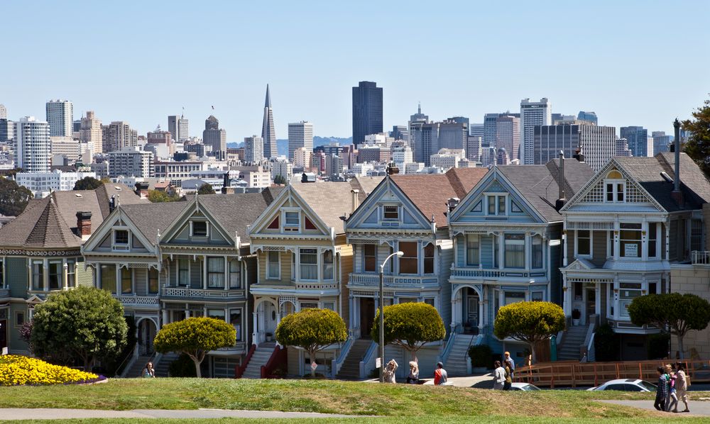 Painted Ladies, San Francisco von Dirk Schuhn