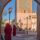 0926R Marrakesch vor der Moschee