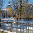 0977TZ Schloss Bückeburg Schlossbrücke De Vries Winter Schnee