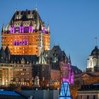 0990UZ Nacht am Château Frontenac Québec Canada