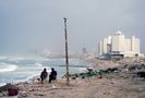 Dialog am Meer - Jaffa - Blick auf Tel Aviv 1982 by UliD47