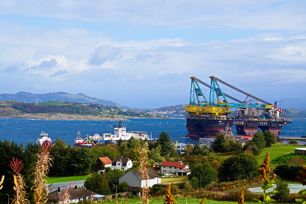 Saipem7000 in Wartung von Johannes Bormann