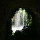 Wasserfall im Schmetterlingshaus.