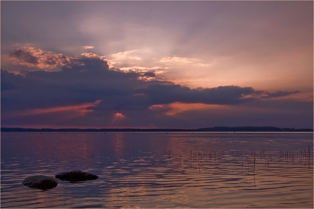 Abendstimmung über Untergöhren von Betsie