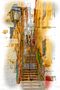 Typische schmale Treppengasse, Lissabon by Rolf Wernet