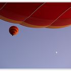 1 1/4 Ballons und ein halber Mond