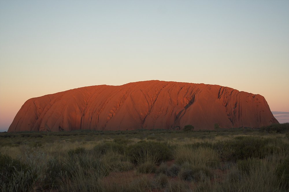 1. Abend am Uluru