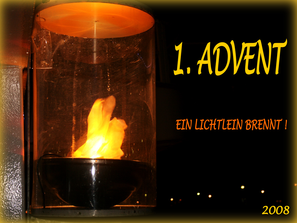 1. Advent .....