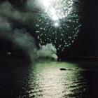 1. August Feuerwerk auf dem See