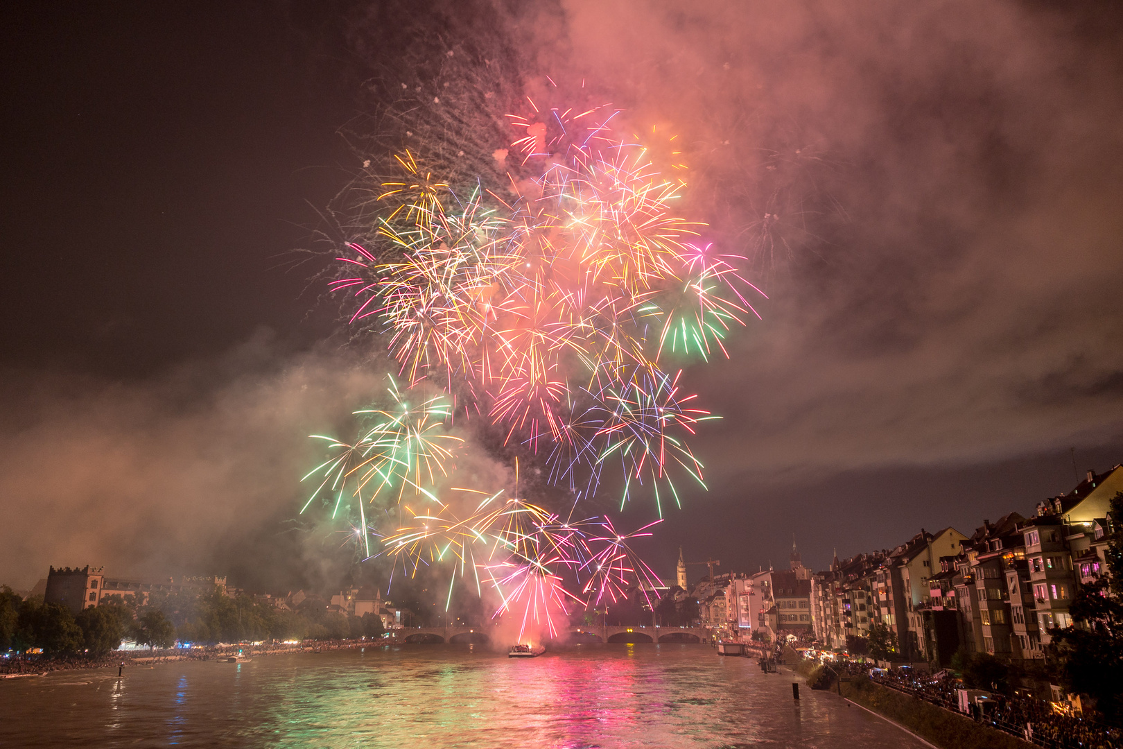 1. August Feuerwerk Basel 1