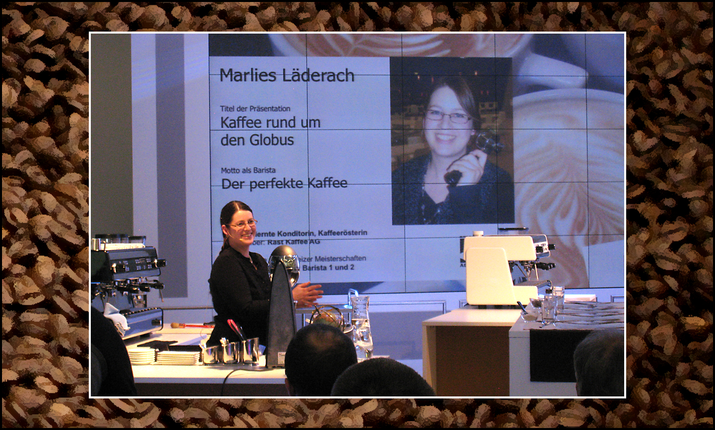 (1) Barista, die hohe Kunst der Kaffeezubereitung (Meisterschaft 2010 Bern)