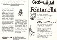 (1) Beim Aufräumen fand ich diesen Prospekt von 1985 . . .