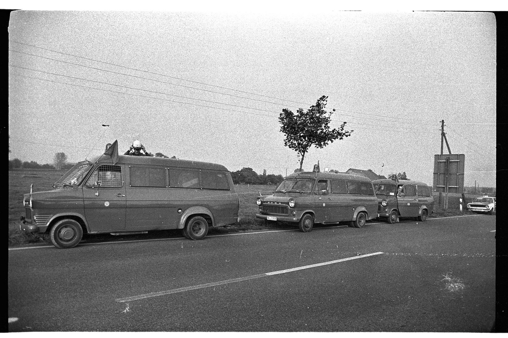 1. Demonstration AKW Kalkar, 24.9.77 - Rennleitung