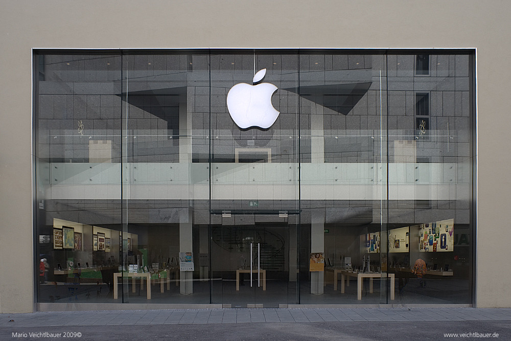 1. deutscher Apple Store in München