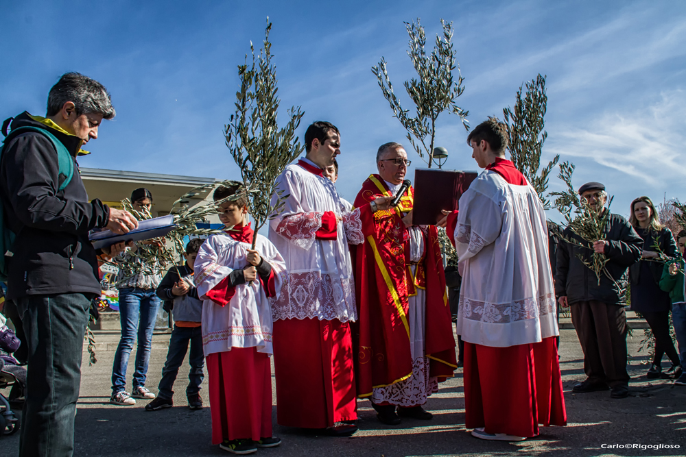 1 - Domenica delle Palme, benedizione degli ulivi