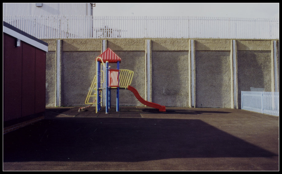 1. Falls Road – playground of a primary school; Republican – 'the struggle' / Belfast I