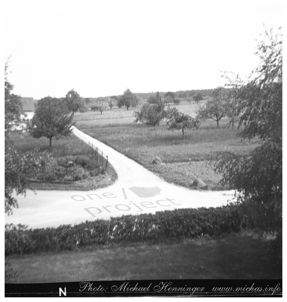 1 / film project (002): Blick aus meinem Fenster ca. 1974