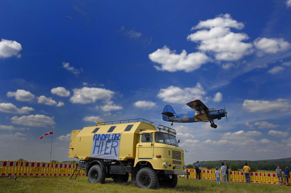 1. Flugplatzfest in Weimar - Ulla