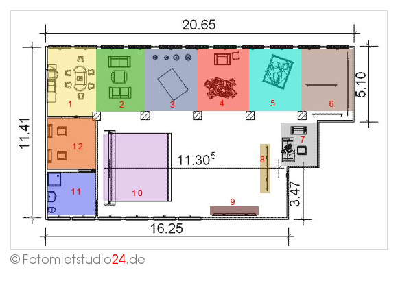 1 | Fotomietstudio24, Nürnberg