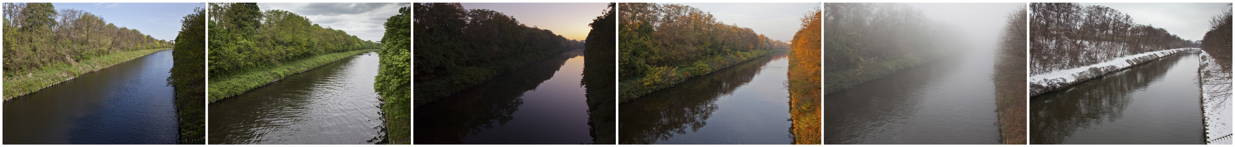 1 Jahr am Teltowkanal in Berlin