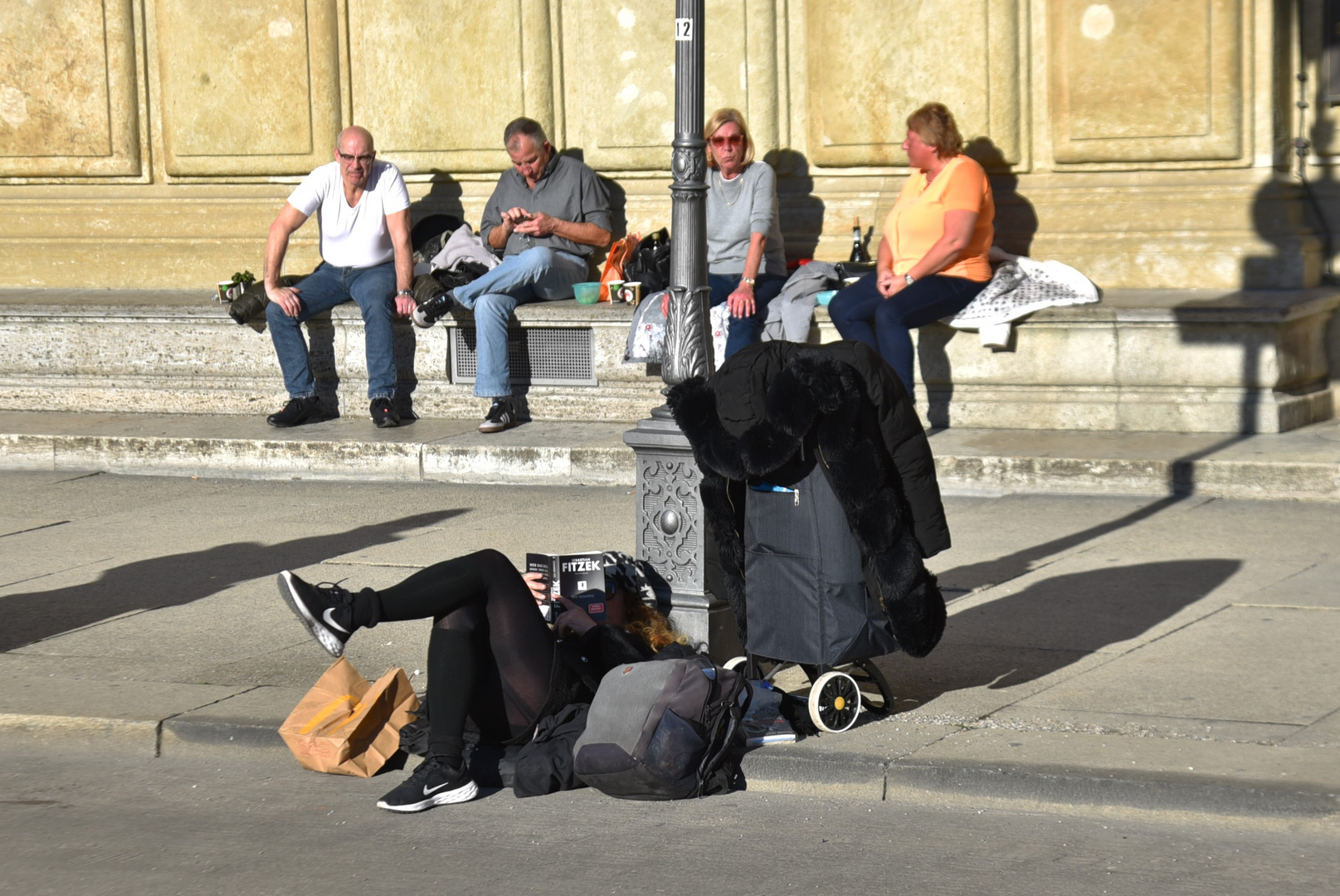 1. Januar 2023 vor der Residenz in München