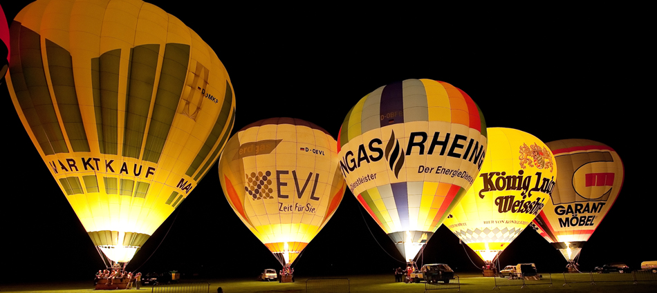 1. Kölner Ballonfestival Nightglow