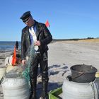 1. Leder-Fisherman auf Hiddensee 