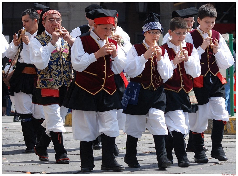 1 Maggio 2008 - Sagra di Sant'Efisio a Cagliari - Flauti