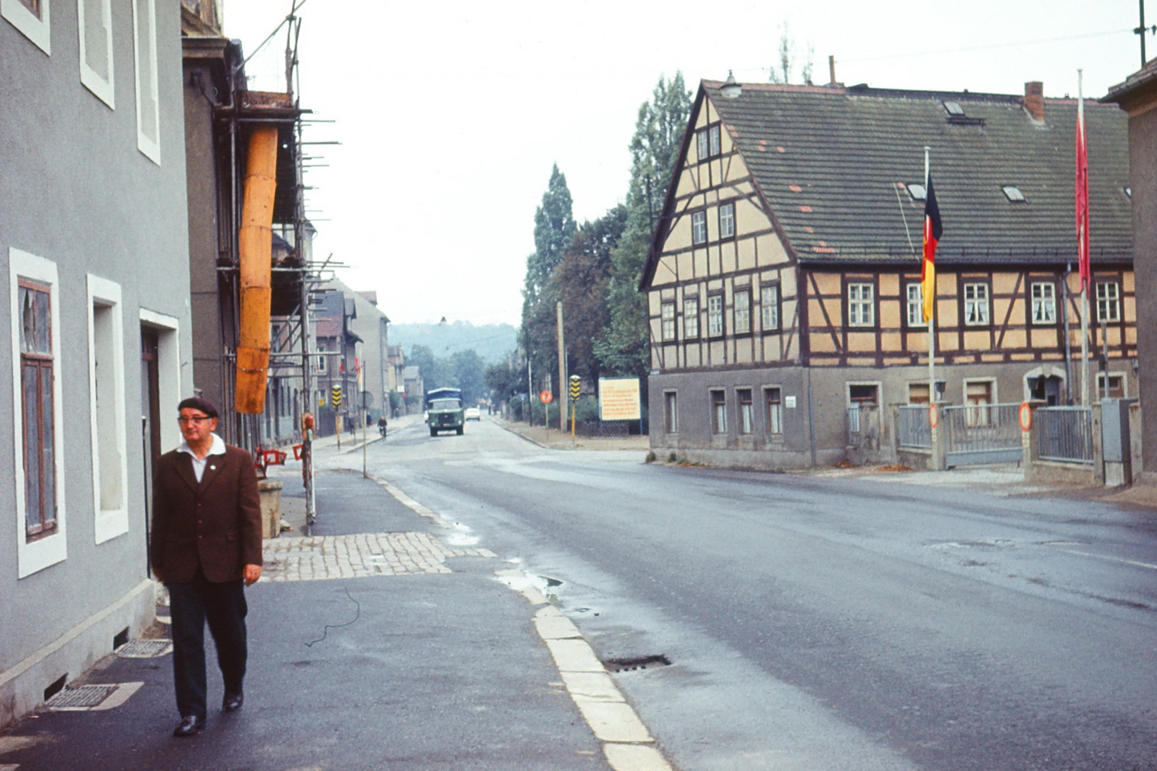 1. Mai 1972 in Meißen - Ecke Teichmühle (5)