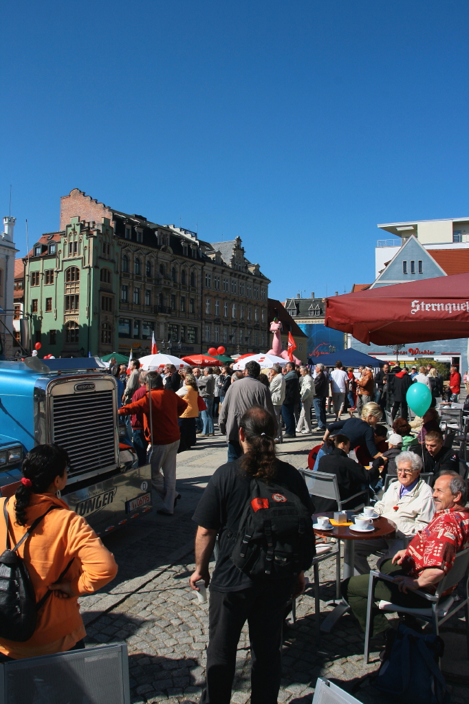 1. Mai 2011 in Zwickau - Zuhören