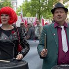 1. Mai Demonstration in Hamburg