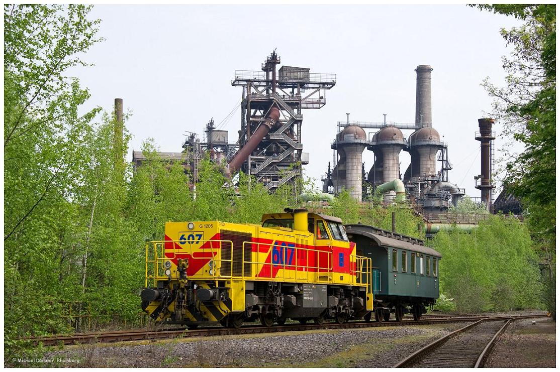 1. Mai im Landschaftspark Duisburg